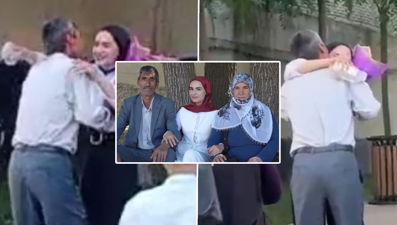 Sosyal medyanın konuştuğu baba: "O dakika sanki dünyalar benim oldu"