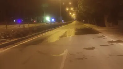 Motosikletten düşen 15 yaşındaki çocuk öldü