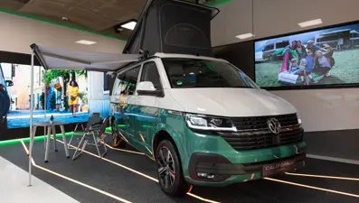 Volkswagen'in California modeli  Doğuş Otomotiv Plus’ta sergileniyor