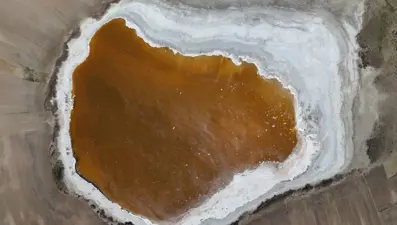 Çankırı'da akan bu sular okyanuslardan 8 kat daha tuzlu