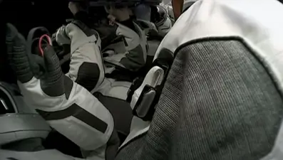 Alper Gezeravcı Dünya'ya dönüyor: İlk görüntüler geldi