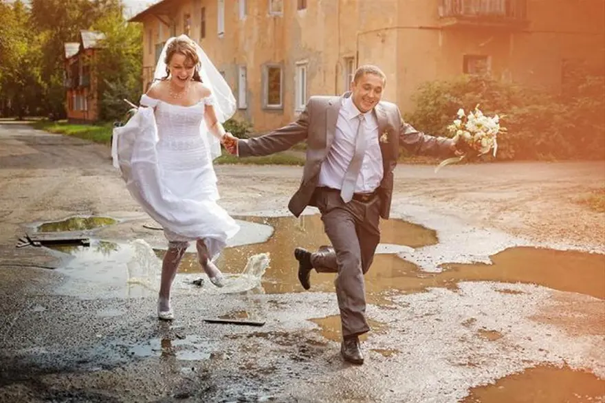 Marjinal düğün fotoğrafları 5