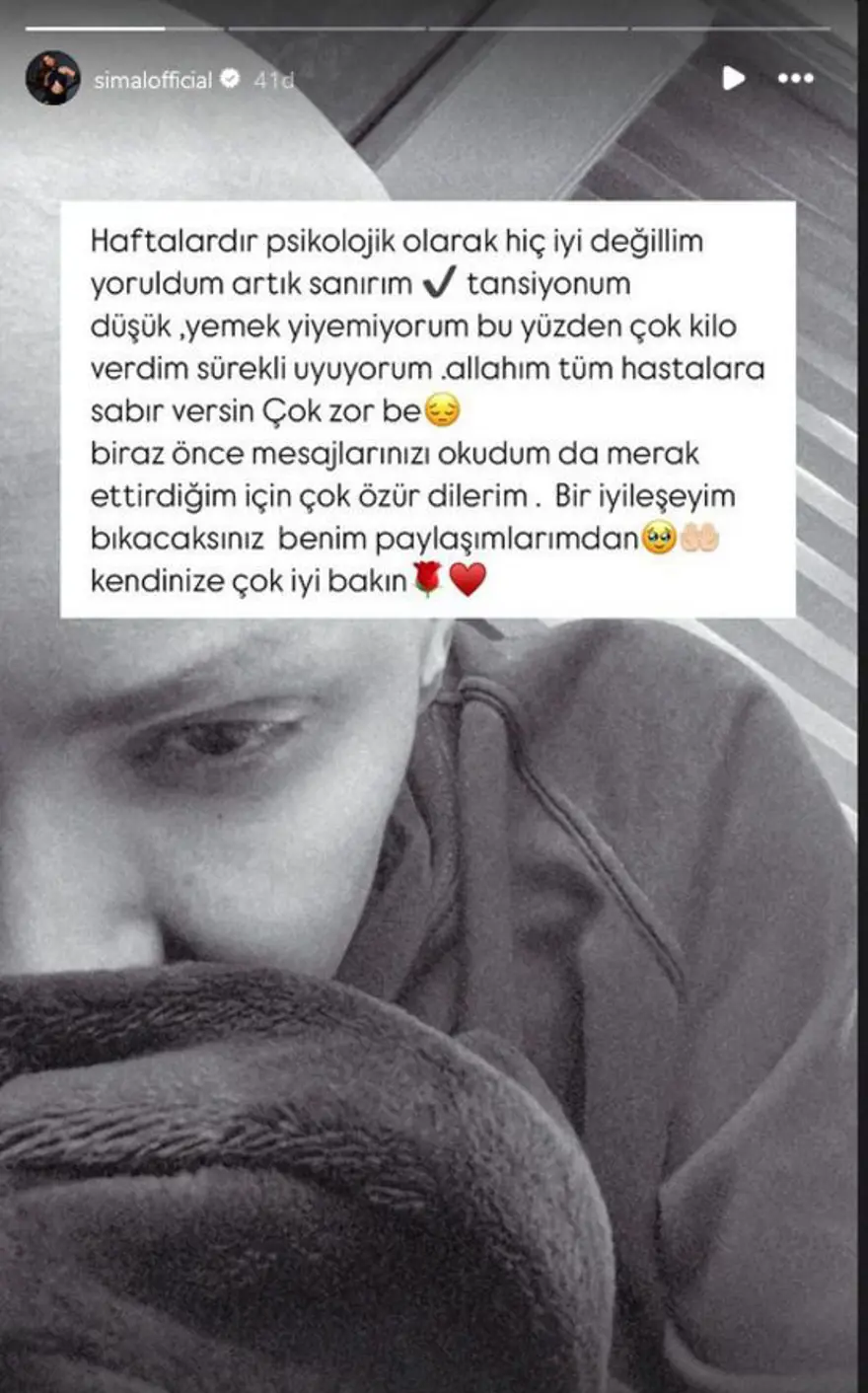 "YEMEK YİYEMİYORUM, SÜREKLİ UYUYORUM" 5 "YEMEK YİYEMİYORUM, SÜREKLİ UYUYORUM" 5