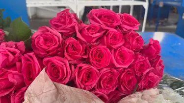 Çiçek mezatında Anneler Günü yoğunluğu