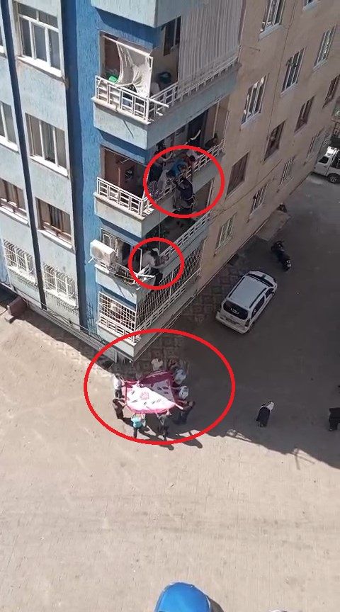 Down sendromlu çocuğu komşusu kurtardı