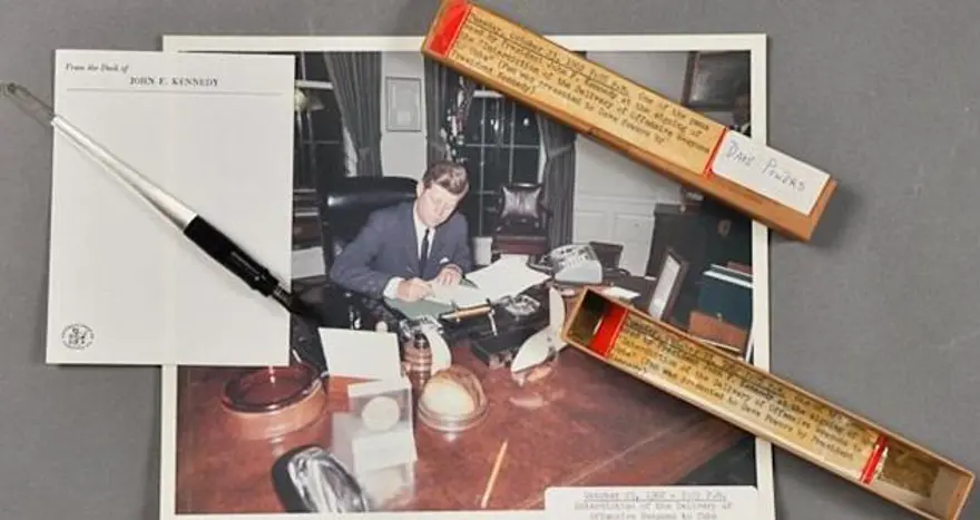 Kennedy'nin 50 yıldır kayıp eşyaları bulundu 11