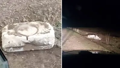 Tiktok'tan canlı yayın açan define avcılarına suçüstü