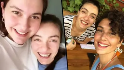 Bergüzar Korel'den 'Yılın Kadını' seçilen Merve Dizdar'a tebrik