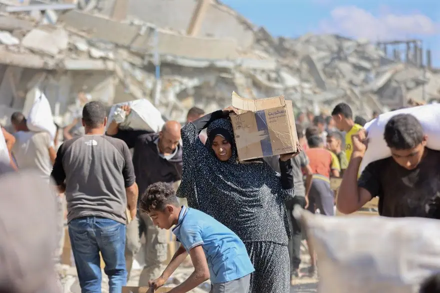 "GAZZE'DE AÇLIK BİTTİ" ALGISI 6