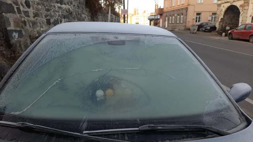 Kars kış gelmeden buz kesti 6