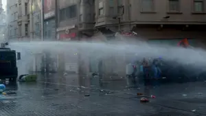 Taksim'de polis müdahalesi