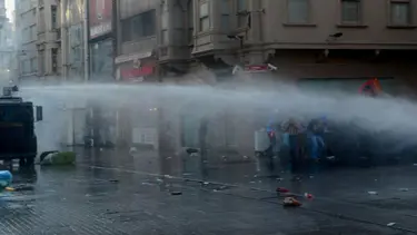 Taksim'de polis müdahalesi