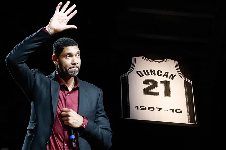 Tim Duncan'a büyük onur 3 Tim Duncan'a büyük onur 3