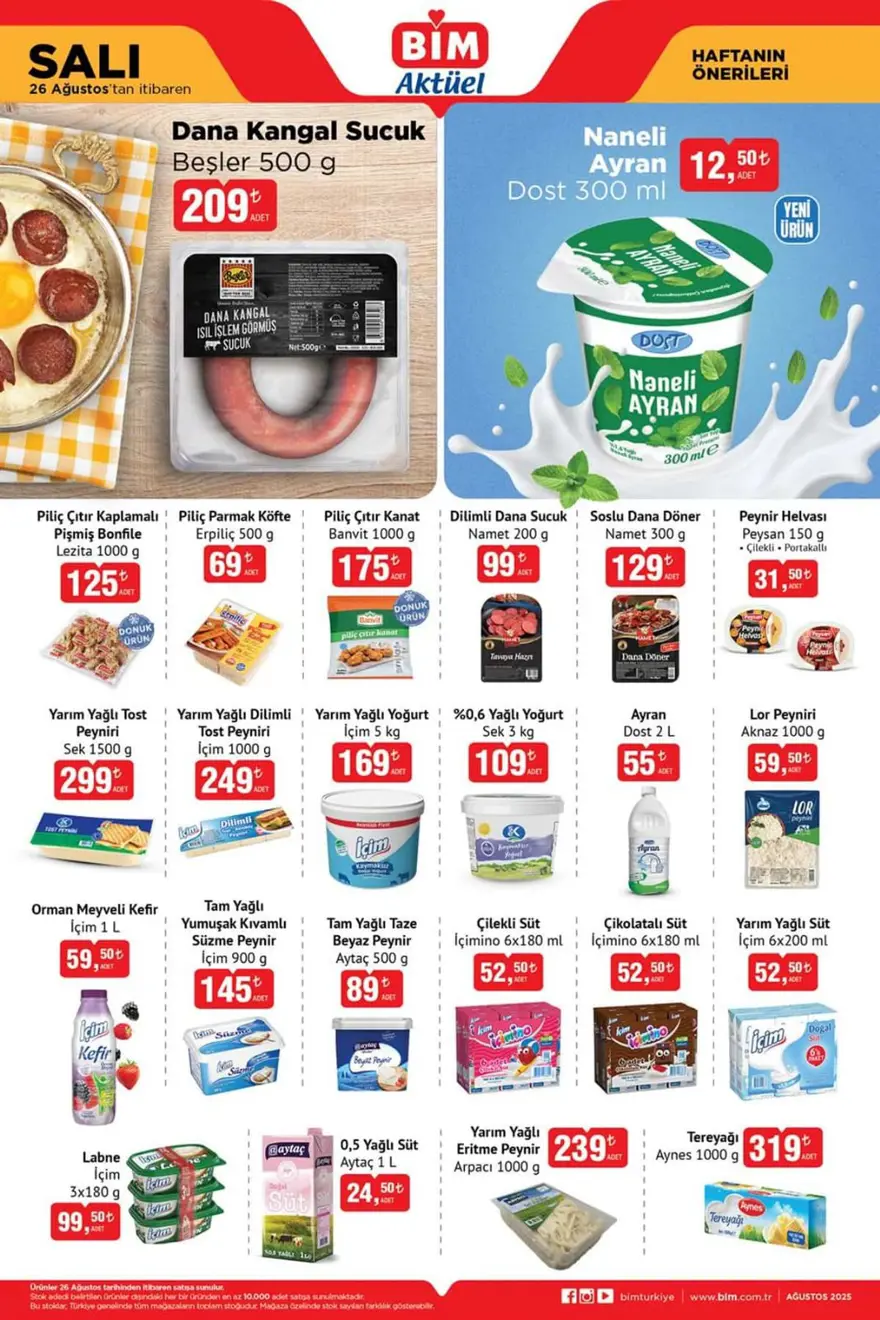 BİM 26-29 Ağustos aktüel ürün kataloğu 2025:Vantilatör, mini buzdolabı, dolap, ayakkabılık geliyor 2