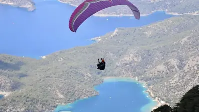 Fethiye'de yamaç paraşütü kazası: 1 ölü