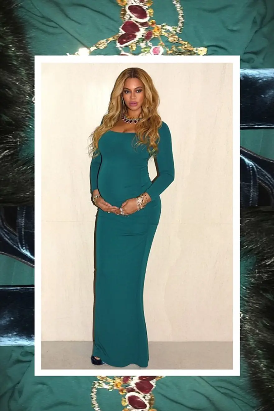 Beyonce’nin 25 bin TL’lik hamile şıklığı 14