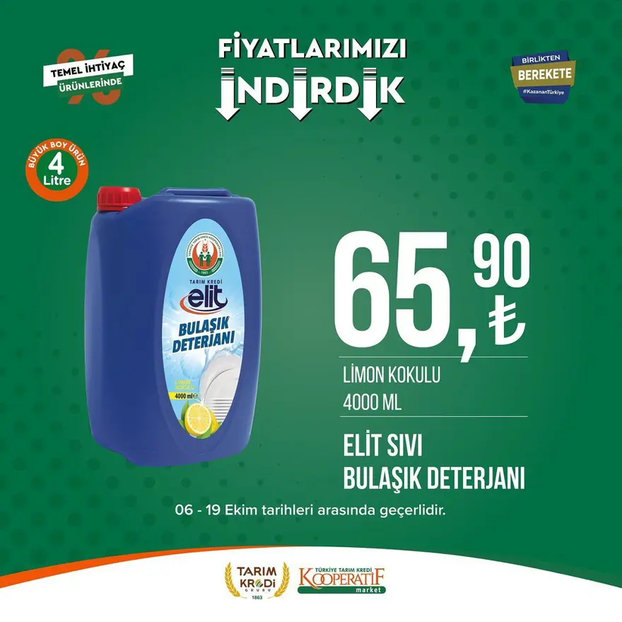 Tarım Kredi Kooperatif Market kasım ayına özel yeni indirimli ürünler: Birçok üründe yüzde 50 indirim fırsatı (2 Kasım 2023 Tarım Kredi Market indirimleri) 105