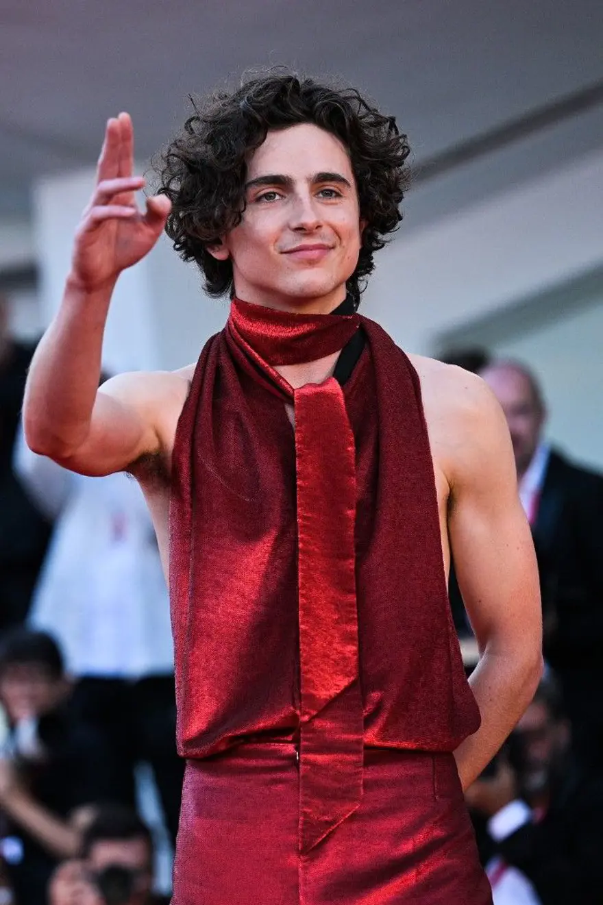 79. Venedik Film Festivali'de Timothee Chalamet'in stili dikkat çekti 3