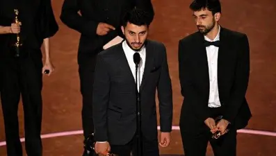 Filistinli ve İsrailli yönetmenin sözleri Oscar gecesine damga vurdu: Ona bakınca kardeşimi görüyorum, ama eşit değiliz