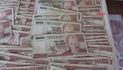 Babasının biriktirdiği eski paraları internetten 500 bin liraya satışa çıkardı