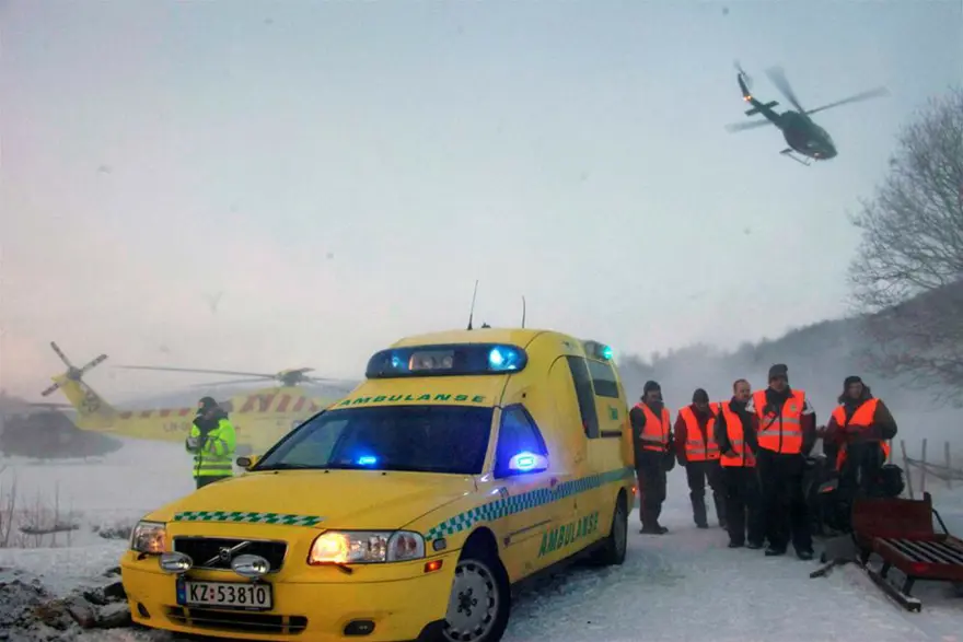 Norveç'te çığ 5 turisti yuttu 5