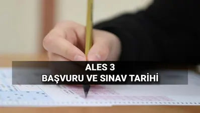 ALES 3 başvuru tarihleri: ÖSYM tarafından ALES sınavı ne zaman yapılacak?