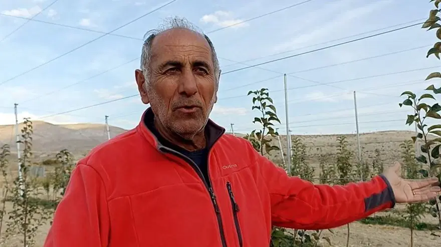 İlçede yetişen elma hayatına yön verdi: Harçlıkla başladı, 100 dönümlük araziye dikti 