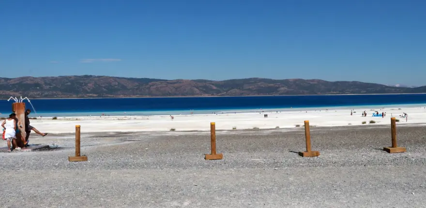 Salda Gölü'nün 'Beyaz Adalar'ı son ziyaretçilerini ağırladı 18