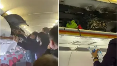 168 yolcusu vardı: Çin'den Hong Kong'a giden uçakta yangın çıktı