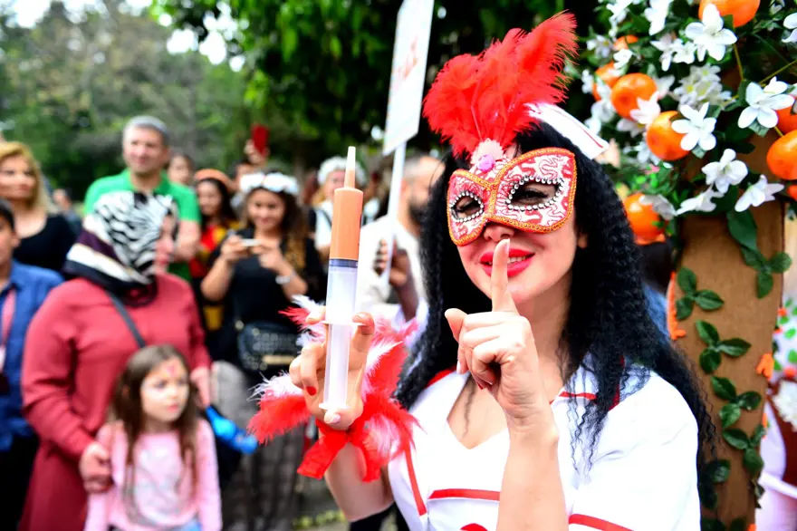 Adana'da renkli Portakal Çiçeği Karnavalı korteji 10 Adana'da renkli Portakal Çiçeği Karnavalı korteji 10