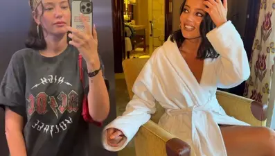 Pelin Akil İtalya'da: Renkli tarzı dikkat çekti