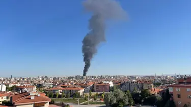 Konya'da şeker fabrikasında yangın çıktı