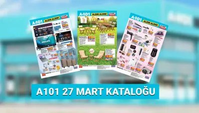 Yeni A101 Aktüel Kataloğu 27 Mart Perşembe: Dizüstü bilgisayar, televizyon, masa-sandalye seti ve ev ürünleri satışa çıkıyor