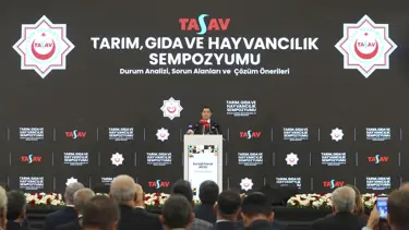 TASAV, Ankara'da "Tarım, Gıda ve Hayvancılık Sempozyumu" düzenledi