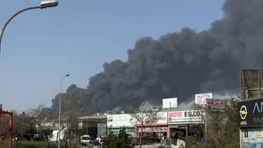 Ankara'da Hurdacılar Sitesi'nde yangın