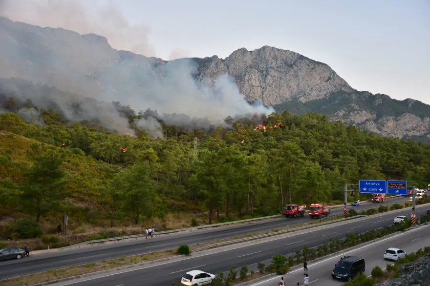 Antalya Kemer'deki orman yangını 4. gününde kontrol altına alındı 36