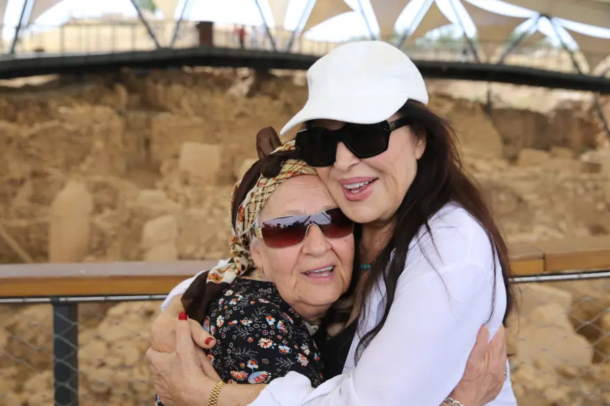 Türkan Şoray Göbeklitepe'yi ziyaret etti 9
