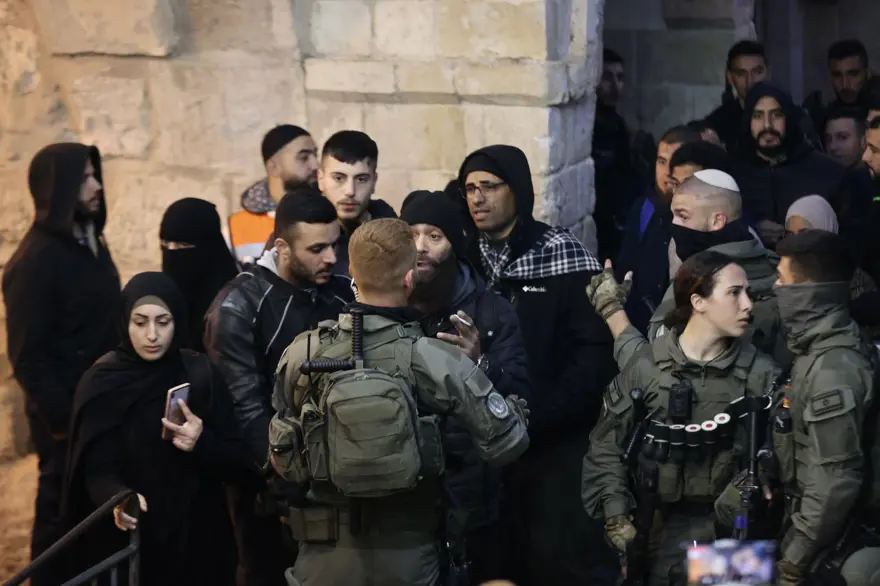 İsrail'den Mescid-i Aksa'ya üçüncü baskın 7