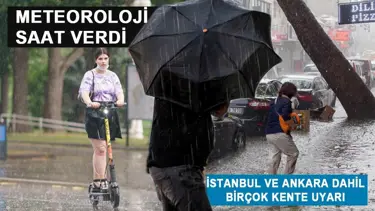 Meteoroloji uyardı: İstanbul'da yeni hafta yağmurlu