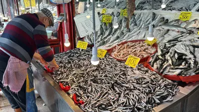 Kilosu 100 TL'ye düştü: Havalar soğudu, bolca avlandı