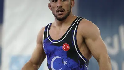 Milli güreşçi Ahmet Yılmaz, dünya üçüncüsü oldu!