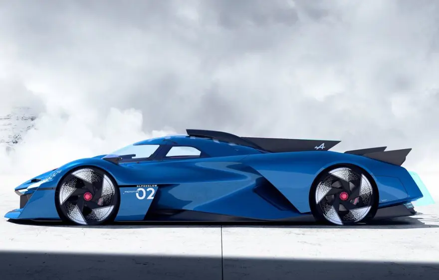 730 beygirlik hidrojenli hiper otomobil 2