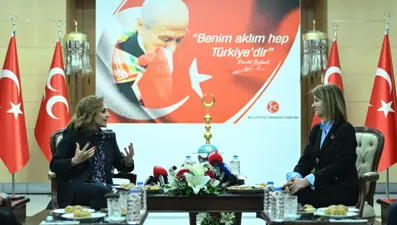 MHP ve DEM Parti ilk kez bayramlaştı