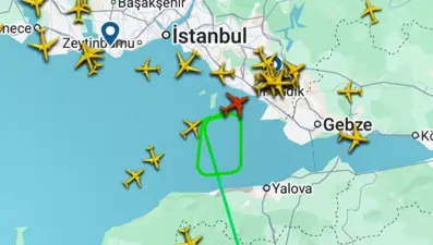 İstanbul semalarında deprem alarmı: Uçuş trafiği durdu