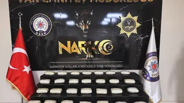 Van’da uyuşturucu operasyonu: Kilolarca metamfetamin ele geçirildi