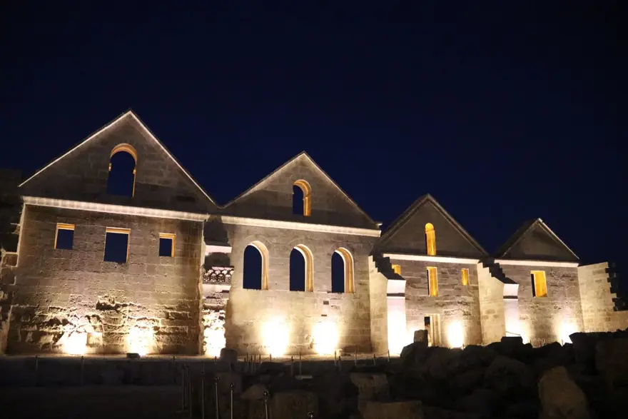 UNESCO Dünya Miras Geçici Listesi'nde bulunan Harran Ören Yeri'ne ışıklandırma 10