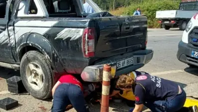 Aydın'da kamyonet takla attı: 1 ölü