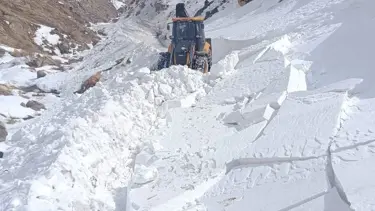 7 il için çığ uyarısı