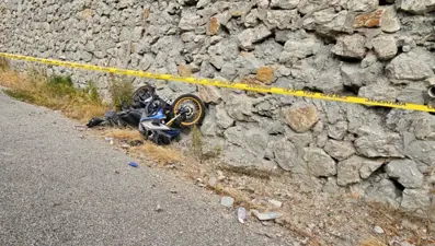 Bolu'da motosiklet kazası: Polis memuru hayatını kaybetti