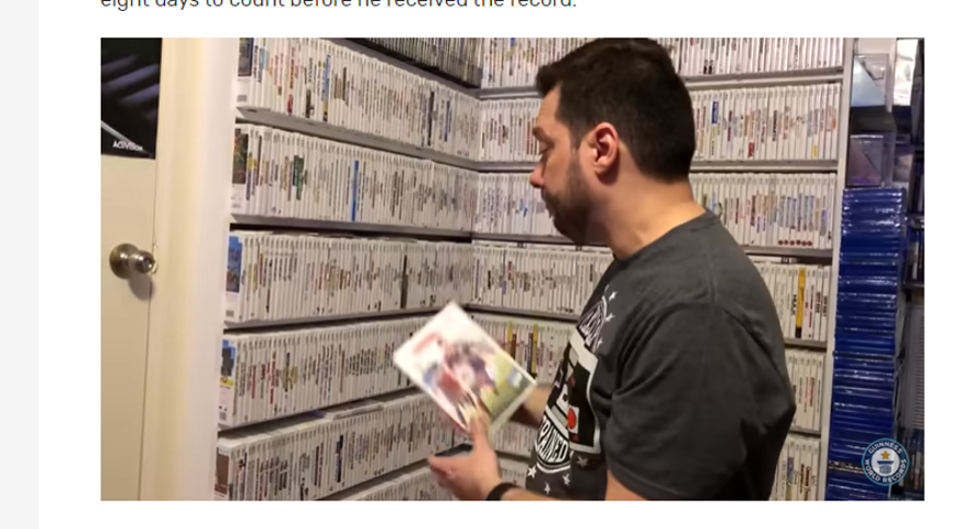 Xbox'tan Nintendo'ya: Dünyanın en büyük video oyunu koleksiyonu Guinness Rekorlar Kitabı'nda 9